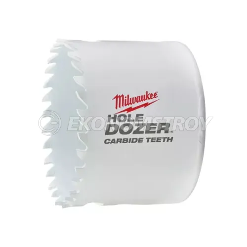 Milwaukee Биметаллическая коронка HOLEDOZER CARBIDE 64 мм