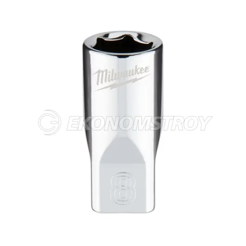 Головка торцевая Milwaukee 1/4" 8 мм (1 шт)