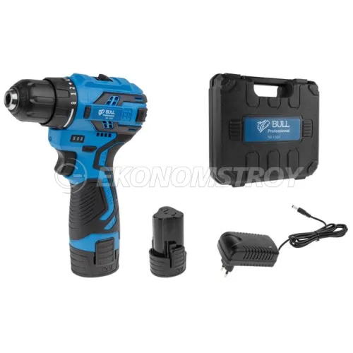 Дрель-шуруповерт аккумуляторный BULL SR 1203