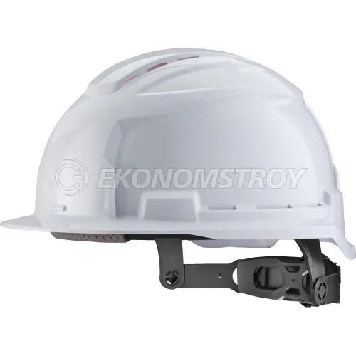 Milwaukee Каска защитная Milwaukee BOLT100 (4932478122) (общего назначения, крепление оголовья в шести точках, длина козырька стандартная, материал корпуса: АБС