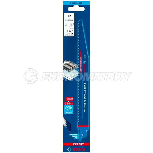 BOSCH Пильное полотно S1157CHM EXPERT Vehicle Rescue (1 шт / 225 мм) BOSCH (2608900380)