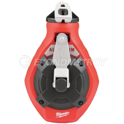 Milwaukee Шнур разметочный Milwaukee 4932493814 (на катушке с синим мелом, коэффициент втягивания 6:1, утопленное хранение ручек, длина линии: 30 м)
