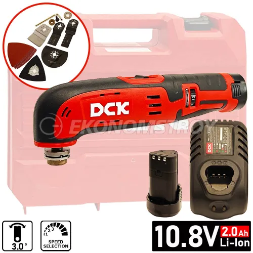 Резак универсальный DCK KDMD12 (2*2.0 Ah, case)