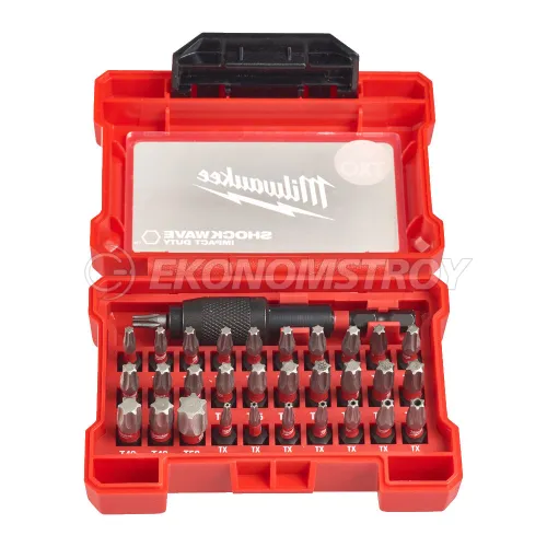 Набор бит Milwaukee SHOCKWAVE™ TORX 32шт.
