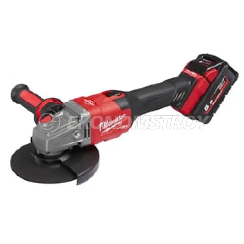 Углошлифмашина 125мм Milwaukee Акк. УШМ M18 FHSAG125 XPDB-552X FUEL (Li-Ion5,5Ач)
