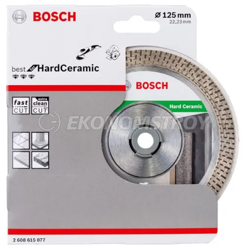 Алмазный диск BOSCH Bf HardCeramic 125/22,23