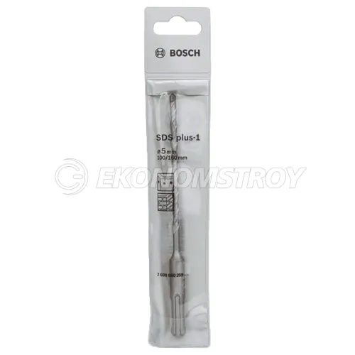 Сверло SDS-Plus BOSCH SDS Plus-1, 5x100x160 -бур по бетону