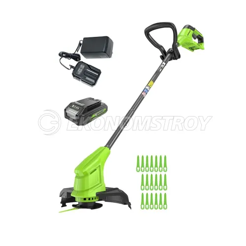 Триммер Greenworks 24V G24LT251 (1*АКБ 2Ач; carton)