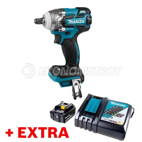 Гайковерт MAKITA DTW 285 Z (extra +191A25-2 (1*3.0 Ah, DC 18 RC), carton)