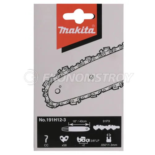 Цепь MAKITA 40 см 191H12-3 (3/8 / 1.3 мм / 56 зв)