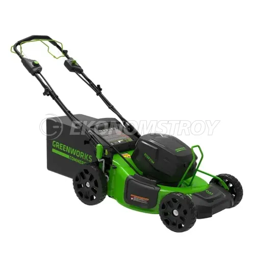 Газонокосилка аккумуляторная Greenworks GC82LM51SP (82V; 2хАКБ 5Ач и ЗУ 8А*2)