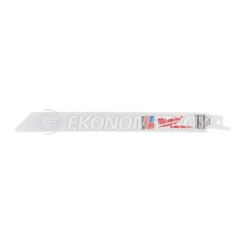 Пилка сабельная Milwaukee Sawzall 200х10/14 / For Wood and Metal / уп. 5 шт.