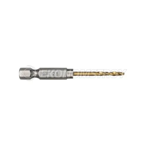 Milwaukee Сверло по металлу RedHEX HSS-G TiN. 2.5 мм (10 шт.)