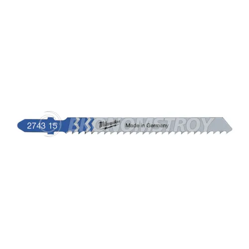 Пилка лобзиковая Milwaukee Полотна для лобзика T127D 75 мм (5 шт.)