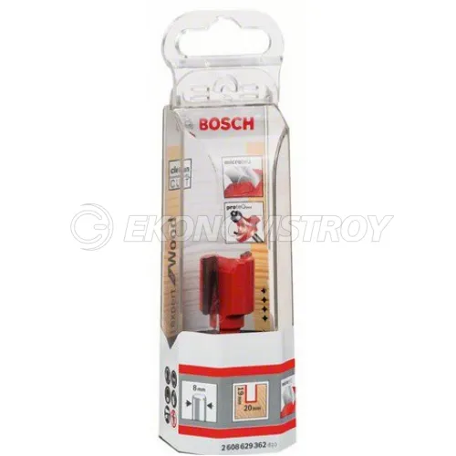 Фреза BOSCH пазовая Expert S8/D20/L19