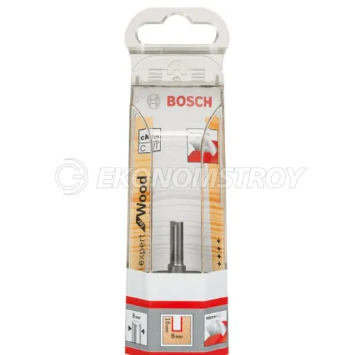 Фреза BOSCH пазовая Expert S8/D6/L16