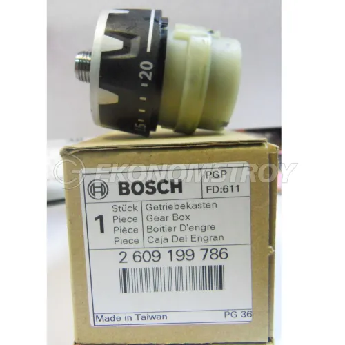 Запасная часть BOSCH Редуктор в сборе GSR10,8, 14,4-2-Li, GSR18-2-Li (2609199786)