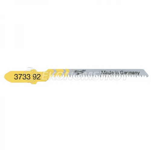 Milwaukee Полотна для лобзика T101AO 50 мм (5 шт.)