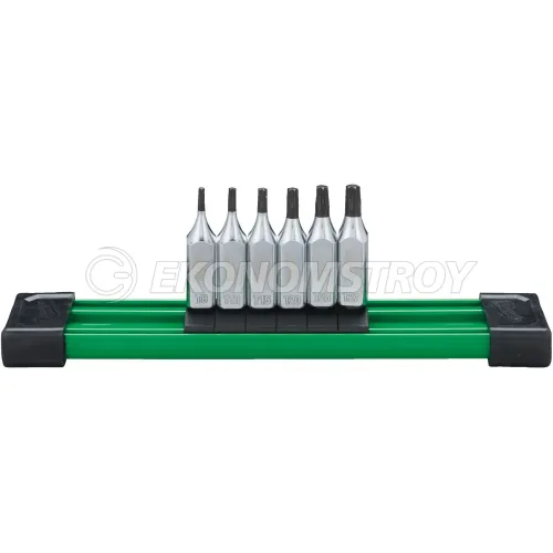 Milwaukee Насадки торцевые Milwaukee 1/4" Torx 6шт (4932480563) (размер: Т8, Т10, Т15, Т20, Т25, Т27, направляющая для хранения)