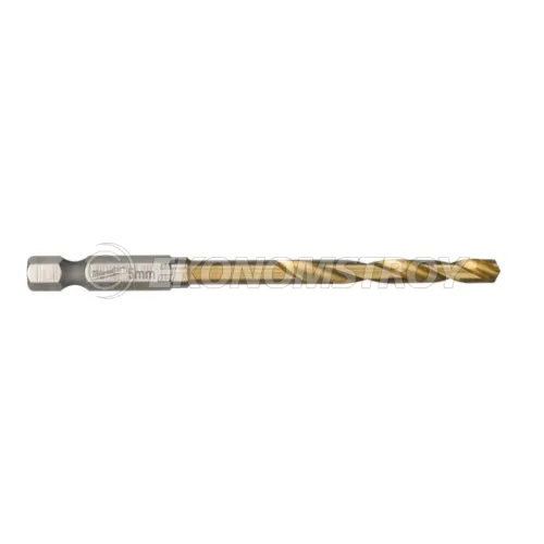 Milwaukee Сверло по металлу RedHEX HSS-G TiN. 5 мм (10 шт.)
