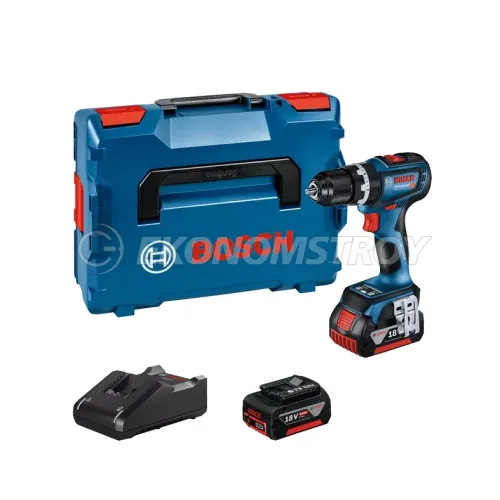 Дрель-шуруповерт ударный аккумуляторный BOSCH GSB 18V-90 C
