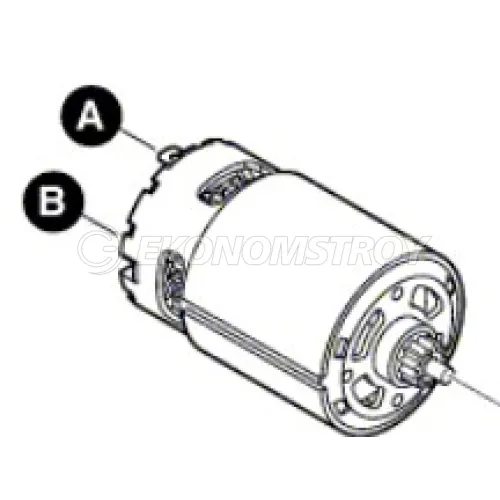 Запасная часть BOSCH Мотор постоянного тока 2609199258