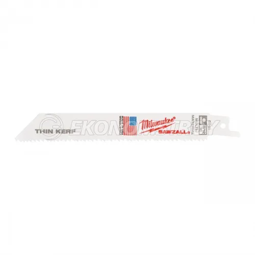Пилка сабельная Milwaukee Sawzall 150х8/12 / For MultiMaterial / уп. 5 шт.