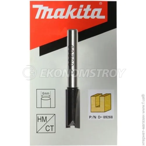 Фреза MAKITA Пазовая 8x20x6x32x1T /RU/Россия