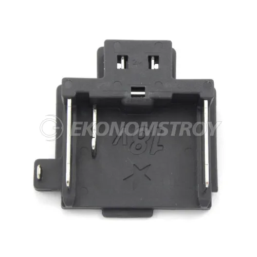 Запасная часть MAKITA Клемма аккумулятора 18V LXT (черная) (644809-6)