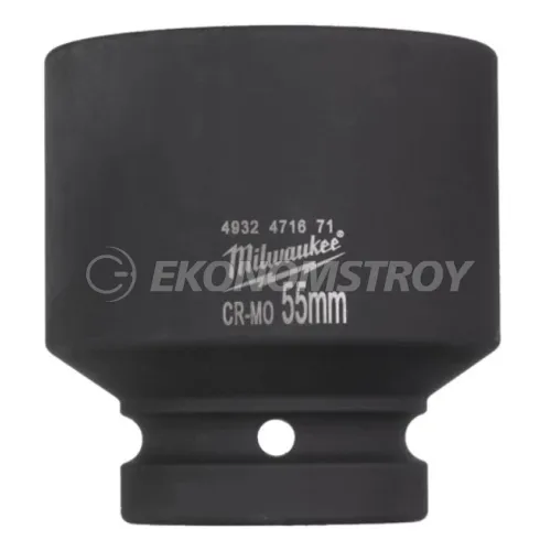Головка торцевая Milwaukee SHOCKWAVE™ 1", 55 мм