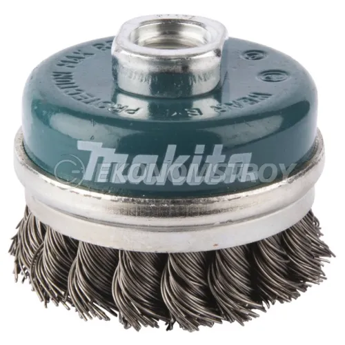 MAKITA Щетка проволочная чашечная (d60 мм, толщ. проволоки 0,5 мм, M14х2)