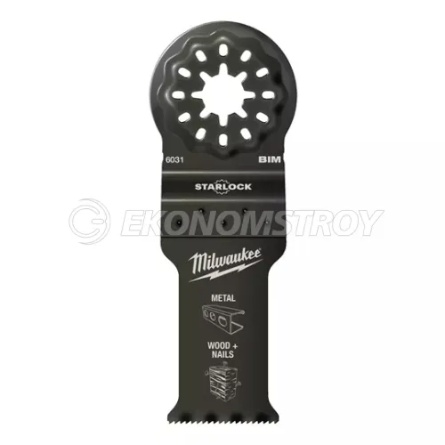 Полотно для реноваторова Milwaukee BIM 28 mm / Multimaterial / Starlock