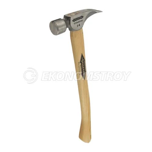 Milwaukee Титановый молоток с деревянной рукояткой Ti14SC-H18