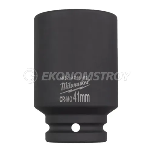 Головка торцевая Milwaukee SHOCKWAVE™ 3/4", 41 мм удлиненная