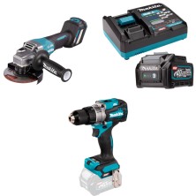 Набор инструмента GA 029 GZ (Solo, carton) MAKITA (GA029GZ) + BL 4040 B (1*4.0 Ah, DC 40 RA, carton) MAKITA (191J67-0) + DF 001 GZ (solo, carton) MAKITA (DF001GZ)