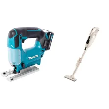 Набор инструмента JV 101 DWAE (2*2.0 Ah, case) MAKITA (JV101DWAE) + CL 114 FDWI (2.0 Ah, carton) MAKITA (CL114FDWI)