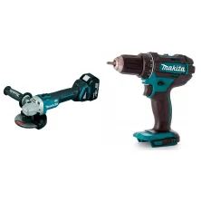 Набор инструмента DGA 504 RF (1*3.0 Ah, case) MAKITA (DGA504RF) + DDF 482 Z (solo, carton) MAKITA (DDF482Z)