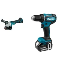 Набор инструмента DGA 506 Z (solo, carton) MAKITA (DGA506Z) + DDF 485 RFE (2*3.0 Ah, case) MAKITA (DDF485RFE)