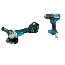 Набор инструмента DGA 504 RF (1*3.0 Ah, case) MAKITA (DGA504RF) + DDF 485 Z (Solo, carton) MAKITA (DDF485Z)
