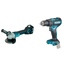 Набор инструмента DGA 504 RF (1*3.0 Ah, case) MAKITA (DGA504RF) + DHP 485 Z (Solo, carton) MAKITA (DHP485Z)