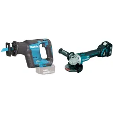 Набор инструмента DJR 188 Z (Solo, carton) MAKITA (DJR188Z) + DGA 504 RF (1*3.0 Ah, case) MAKITA (DGA504RF)