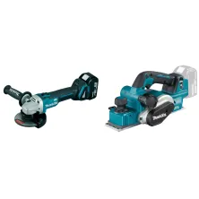 Набор инструмента DGA 504 RF (1*3.0 Ah, case) MAKITA (DGA504RF) + DKP 181 ZU (Solo, carton) MAKITA (DKP181ZU)