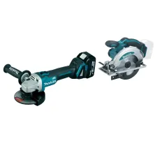 Набор инструмента DGA 504 RF (1*3.0 Ah, case) MAKITA (DGA504RF) + DSS 610 Z (Solo, carton) MAKITA (DSS610Z)