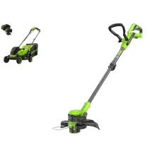 Набор инструмента GD24LM331 (24V, solo, carton) Greenworks (2520607) + 24V G24LT301 (1хАКБ 2Ач и ЗУ) Greenworks (2113207UA)