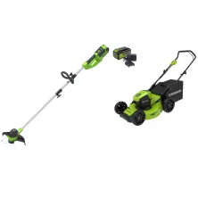 Набор инструмента G40LT (40V, solo, carton) Greenworks (2101507) + GD40LM46HP (40V, 1*4.0 Ah, carton) Greenworks (2514407UB)