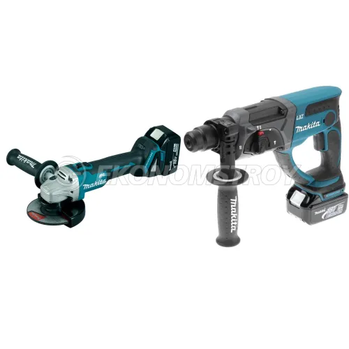 Набор инструмента DGA 504 RF (1*3.0 Ah, case) MAKITA (DGA504RF) + DHR 202 Z (Solo, carton) MAKITA (DHR202Z)