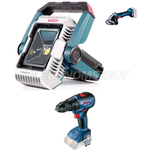 Набор инструмента GLI 18V-1900 (solo, carton) BOSCH (0.601.446.400) + GWS 180-LI (Solo, carton) BOSCH (0.601.9H9.020) + GSR 18V-50 (solo, carton) BOSCH (0.601.9H5.006)