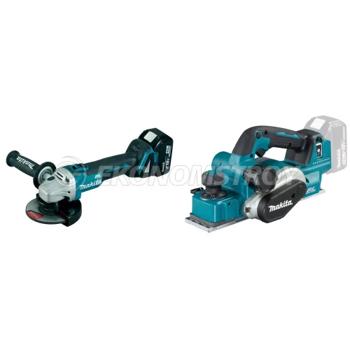 Набор инструмента DGA 504 RF (1*3.0 Ah, case) MAKITA (DGA504RF) + DKP 181 ZU (Solo, carton) MAKITA (DKP181ZU)