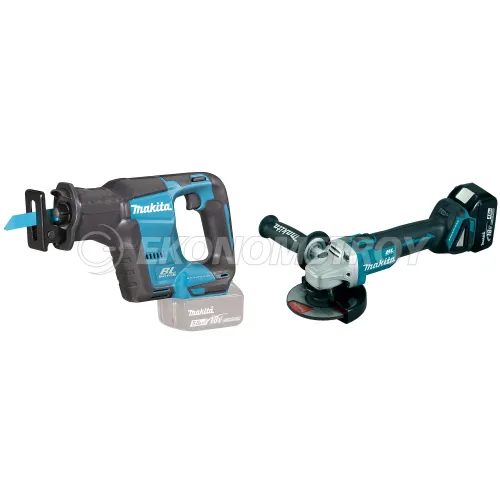 Набор инструмента DJR 188 Z (Solo, carton) MAKITA (DJR188Z) + DGA 504 RF (1*3.0 Ah, case) MAKITA (DGA504RF)