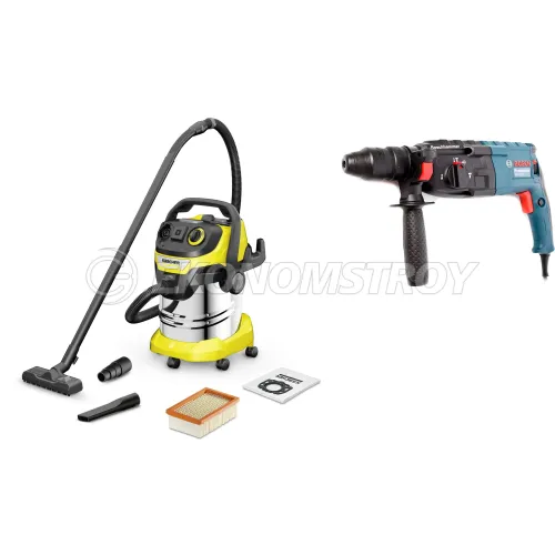 Набор инструмента WD 5 P S V-25/5/22 Kärcher (1.628-356.0) + GBH 240 F (case) BOSCH (0.611.273.000)